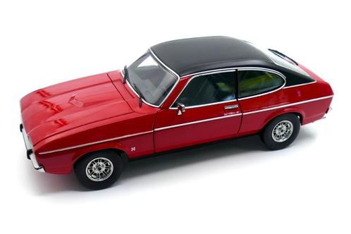 Touring Modelcars 1:18 Ford Capri II Ghia 3.0, red black, Hobby en Vrije tijd, Modelauto's | 1:18, Nieuw, Auto, Overige merken