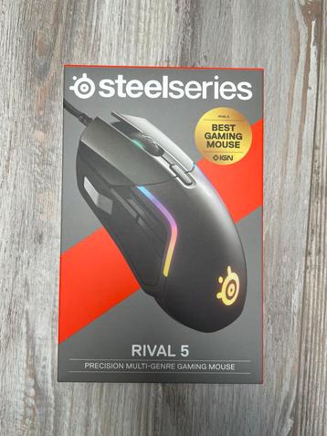 Steelseries Rival 5 Gaming Muis - Nieuw verpakt beschikbaar voor biedingen