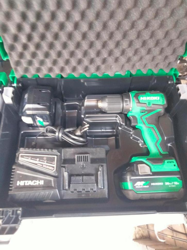 Hikoki accu boormachine 18V, Doe-het-zelf en Verbouw, Gereedschap | Boormachines, Nieuw, Boormachine, Ophalen