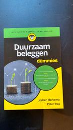 Jochen Harkema - Duurzaam beleggen voor Dummies, Jochen Harkema; Peter Tros, Ophalen of Verzenden, Zo goed als nieuw