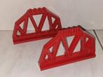 Duplo set met 2 spoorbogen voor de brug, Gebruikt, Ophalen of Verzenden, Duplo, Duplo