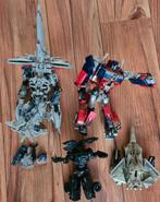 4 grote oude TRANSFORMERS, Overige generaties, Ophalen of Verzenden, Gebruikt