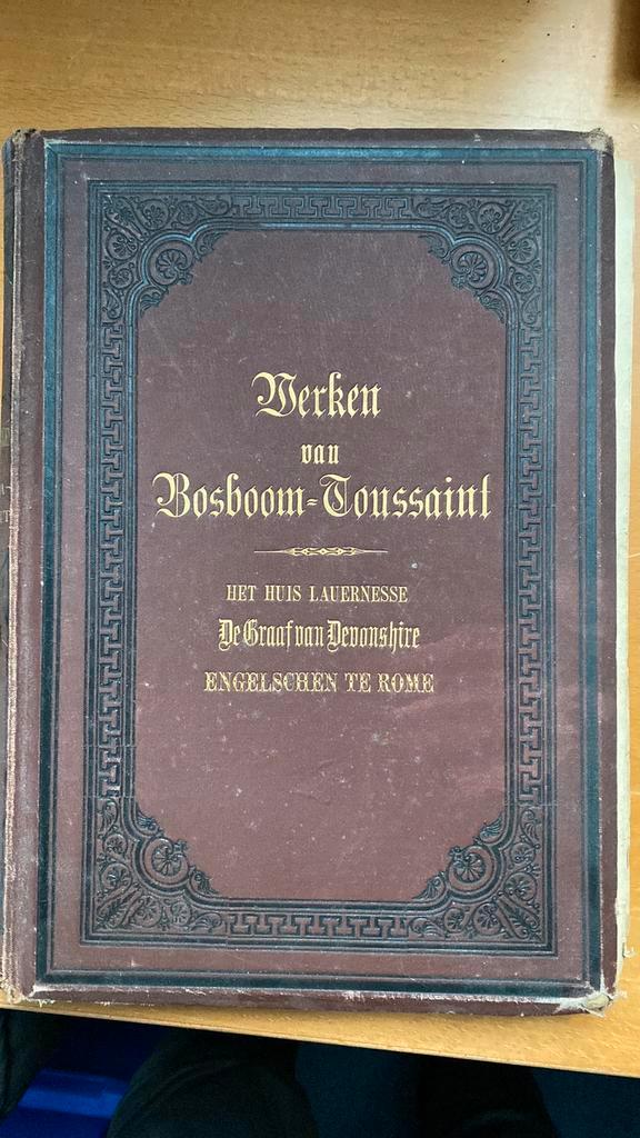 Bosboom-Toussaint Romantische Werken, Antiek en Kunst, Antiek | Boeken en Bijbels, Ophalen of Verzenden