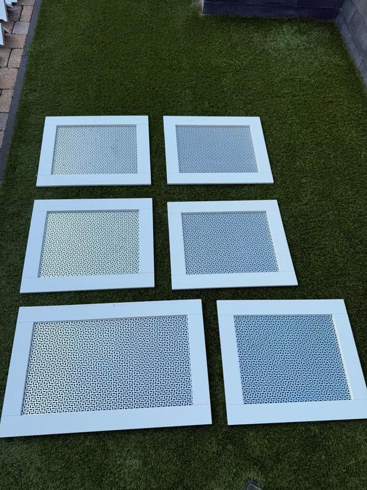 Radiator ombouw + vensterbank wit Cando 2 stuks, Doe-het-zelf en Verbouw, Verwarming en Radiatoren, Nieuw, Radiator, 800 watt of meer