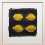 4 Citroenen - Kunstenaar: Jelus Matser, Antiek en Kunst, Kunst | Litho's en Zeefdrukken, Ophalen of Verzenden