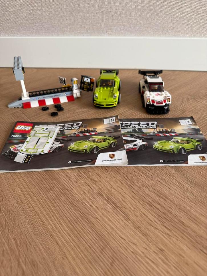 Lego Speed Champions Porsche 75888, Kinderen en Baby's, Speelgoed | Duplo en Lego, Gebruikt, Lego, Complete set, Ophalen of Verzenden
