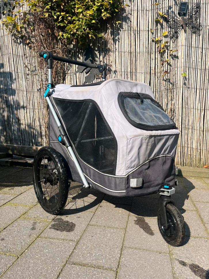 Trixie Honden fietskar (en wandel) M, Dieren en Toebehoren, Honden-accessoires, Gebruikt, Ophalen