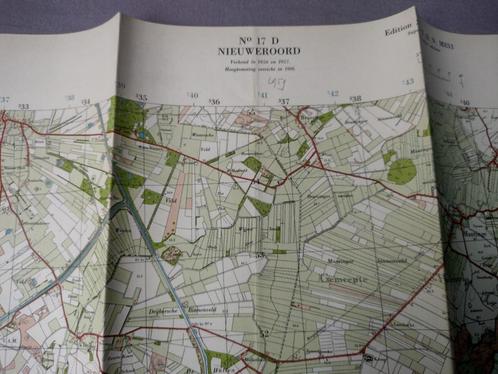 17 D Nieuweroord Hollandsche Veld Mantinge Wijster 1959, Antiek en Kunst, Kunst | Litho's en Zeefdrukken, Ophalen of Verzenden