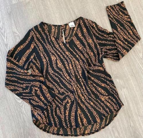 FOS AMSTERDAM NIEUW Heel erg mooie blouse , mt S 36, Kleding | Dames, Blouses en Tunieken, Nieuw, Maat 36 (S), Bruin, Ophalen