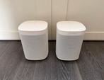 Sonos One (gen 2) wit set van 2 | In nieuwstaat, Audio, Tv en Foto, Luidsprekers, Ophalen of Verzenden, Sonos, Sonos, Front, Rear of Stereo speakers