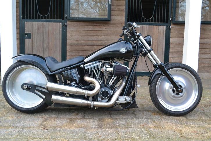 Harley Davidson Softail Custom eigenbouw in Nieuwstaat, Motoren, Motoren | Harley-Davidson, Bedrijf, Overig, meer dan 35 kW, 2 cilinders