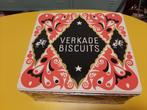 Vintage Verkade biscuit koektrommel, Verzamelen, Blikken, Koek(jes), Gebruikt, Ophalen, Verkade