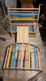 Modulair Klimrek met Glijbaan, Ophalen, Zo goed als nieuw, Glijbaan, Aanbouwonderdeel