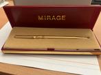 Vintage mirage pen goud kleurig, Overige merken, Balpen, Met doosje, Ophalen of Verzenden