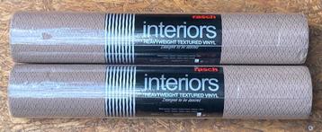 2 Rollen Rasch Interiors Vinyl Behang beschikbaar voor biedingen