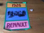 Renault 1926 Poster 43 x60, Ophalen of Verzenden, Renault