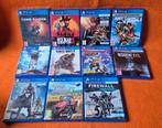 Ps4 spellen 11 stuks, Ophalen of Verzenden, Zo goed als nieuw, Met 1 controller, Original