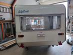 Vintage Eifelland caravan, Treinzit, 750 - 1000 kg, Eifelland, Tot en met 4