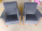 Grijze  stoelen met verstelbare leuning., Ophalen, Gebruikt