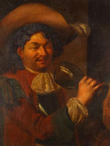 17de eeuws schilderij toegeschreven aan Frans van Mieris!!! beschikbaar voor biedingen