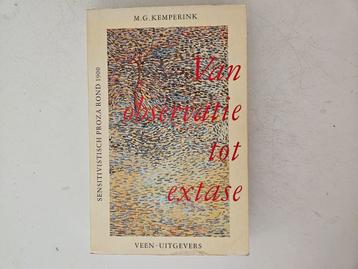 Van observatie tot extase - sensitivistisch proza rond 1900 beschikbaar voor biedingen