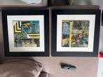 Twee kunstwerken van Isabel Kehr, Antiek en Kunst, Kunst | Schilderijen | Abstract, Ophalen