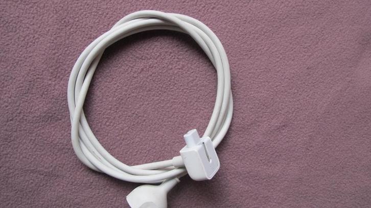 Verlengsnoer voor Apple laders, zoals Magsafe 1 en Magsafe 2, Computers en Software, Laptop-opladers, Gebruikt, Ophalen of Verzenden
