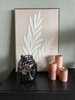 Leopard vaas (22 cm), Overige kleuren, Nieuw, Ophalen of Verzenden, Glas