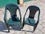 Tuin-  / terrasstoeltjes, Tuin en Terras, Ophalen, Gebruikt, Kunststof, Stapelbaar
