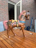 Hout decoratief paard, Ophalen