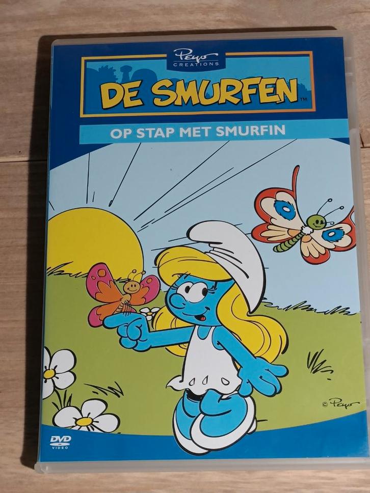 DVD van De Smurfen - op stap met Smurfin, Cd's en Dvd's, VHS | Kinderen en Jeugd, Gebruikt, Tekenfilms en Animatie, Tekenfilm