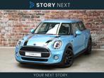 MINI Hatchback One Pepper 5 deurs / Navigatie / Cruise Contr, Auto's, Mini, Voorwielaandrijving, Stof, Gebruikt, Blauw