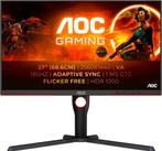 AOC Q27G3XMN Zwart 180hz 1ms game monitor 27" hdr, Gaming, AOC Gaming, Ophalen of Verzenden, Zo goed als nieuw
