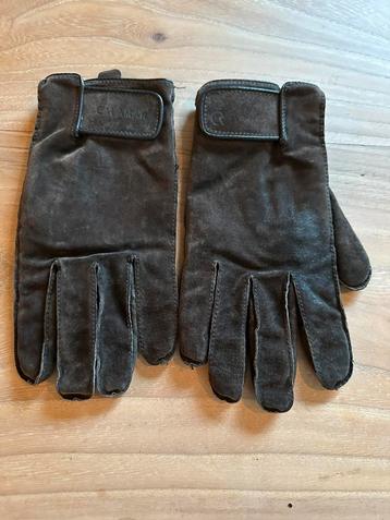 Z.G.A.N Prachtige Italiaanse suede handschoenen Calamar beschikbaar voor biedingen