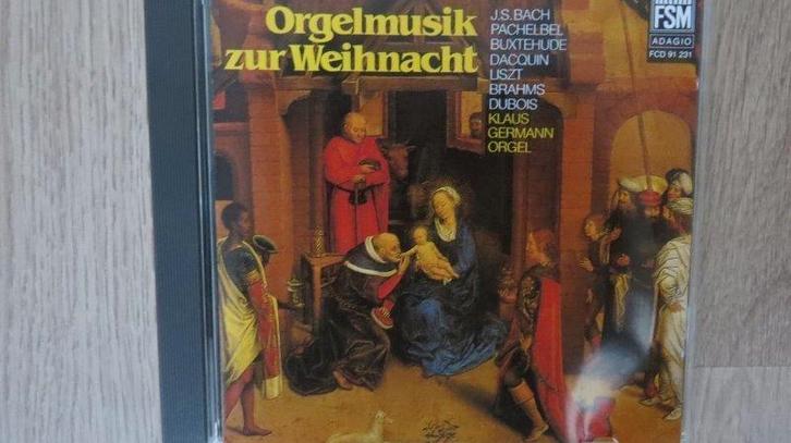 Cd kerst orgel: Orgelmusik zur Weihnacht, Klaus Germann, Cd's en Dvd's, Cd's | Klassiek, Zo goed als nieuw, Kamermuziek, Classicisme