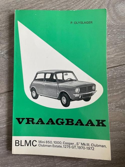Vraagbaak BLMC Mini 850, 1000, Cooper, 1275 GT 1970-1972, Auto diversen, Handleidingen en Instructieboekjes, Ophalen of Verzenden