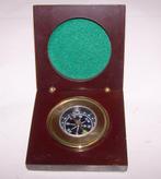 Mooi luxe kompas in houten doosje. Nieuwstaat., Ophalen of Verzenden
