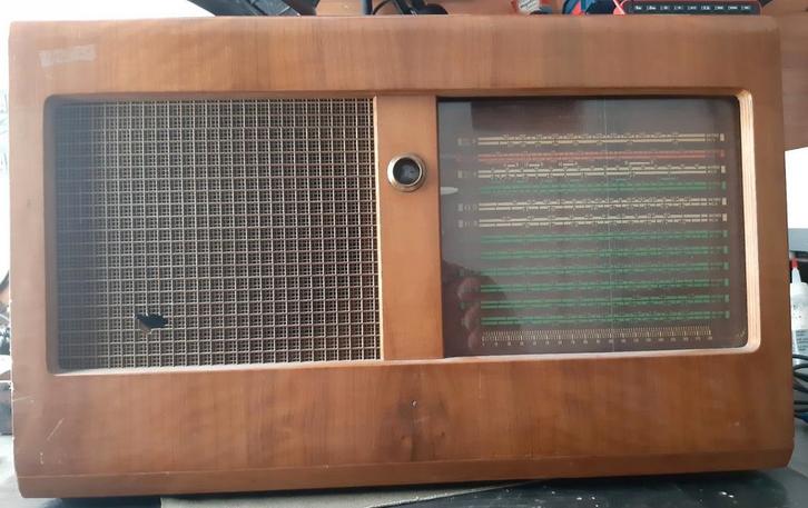 Mullard MAS 307/15 Buizen radio. ZELDZAAM !, Antiek en Kunst, Antiek | Tv's en Audio, Ophalen