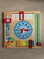 Houten speelgoed kinderklok als nieuw, Ophalen, Zo goed als nieuw