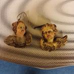 Twee Vintage houten Engelen, Huis en Inrichting, Ophalen of Verzenden, Gebruikt
