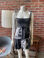 Zomer jurk van Hot Item maat S, Douwenmaat 8-3 Meppel, Hot Item, Info@again.nu, Zwart