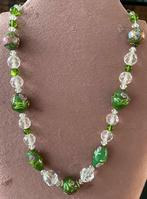 Vintage Venetiaanse glaskralen ketting, Sieraden, Tassen en Uiterlijk, Kettingen, Ophalen of Verzenden, Zo goed als nieuw, Overige materialen