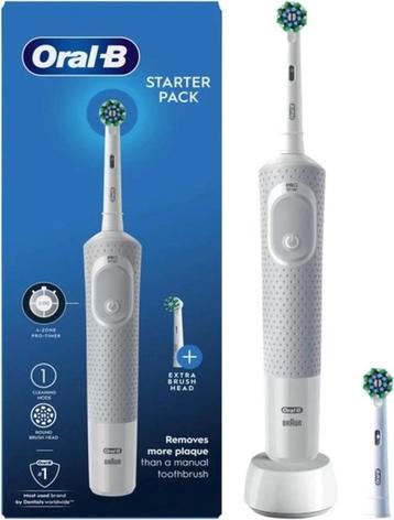 Oral-B Vitality Wit Elektrische Tandenborstel Starterpack beschikbaar voor biedingen