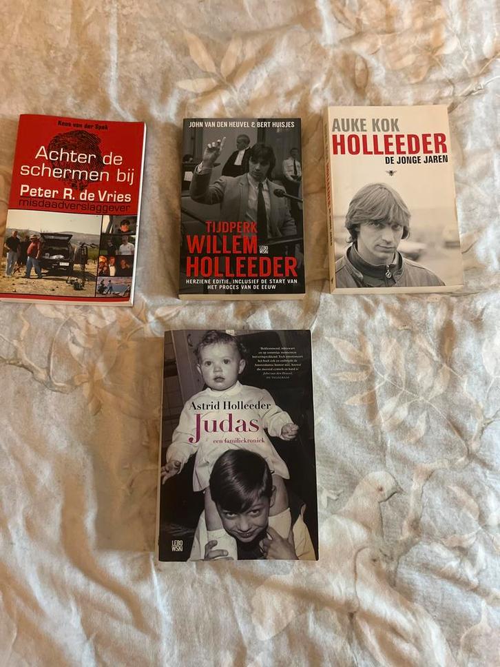 Holleeder Boeken - 4 Stuks, Boeken, Biografieën, Gelezen, Overige, Ophalen of Verzenden