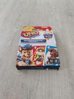 UNO Junior Paw Patrol Kaartspel, Mattel, Ophalen of Verzenden, Zo goed als nieuw, Drie of vier spelers