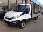 Iveco Daily 35S14 Airco Kraan Trekhaak 3500 Kg 136pk Open la, Auto's, Gebruikt, Iveco, Wit, Origineel Nederlands