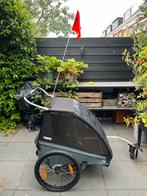 Thule CoasterXT zwart fietskar incl baby supp &2 fietsaskopp, Fietsen en Brommers, Fietsaccessoires | Aanhangers en Karren, Ophalen