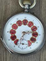 Zilveren zakhorloge, Antiek en Kunst, Antiek | Goud en Zilver, Verzenden
