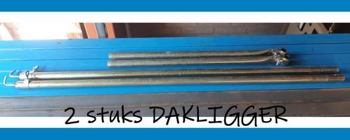 ✅️️️ - 2 st. - Zinox - DAKLIGGER - L. tot 250 cm - 26/22 mm, Caravans en Kamperen, Caravan accessoires, Zo goed als nieuw, Ophalen