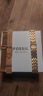 Horloge bandjes fossil, Leer, Staal, Fossil, Ophalen of Verzenden